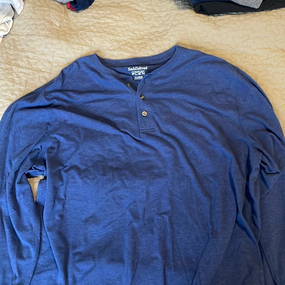 Men’s Long Sleeve Henley
